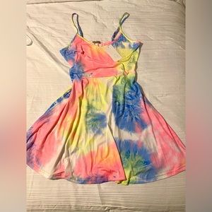 Bright Tie Dye Sundress - Women’s Large
